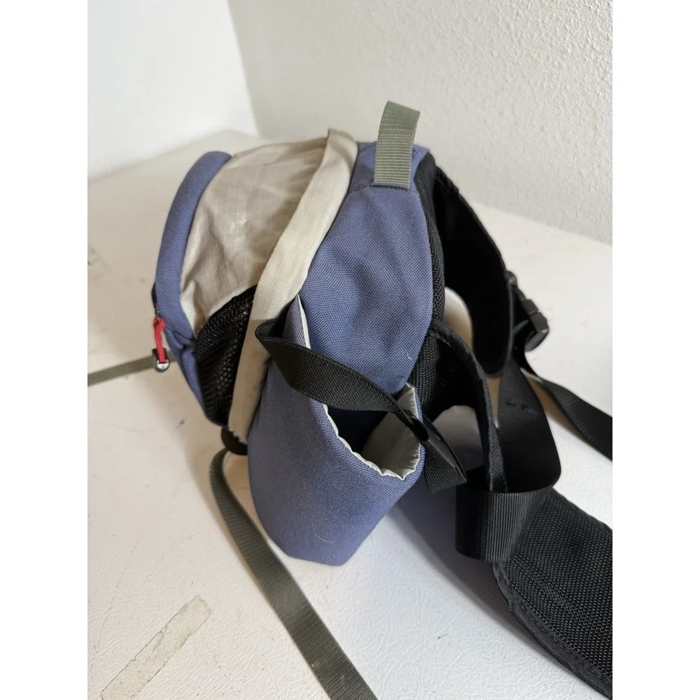 Ultimate Gemini Waist Pack w/ Front Pouch On Strap Black Hiking Running